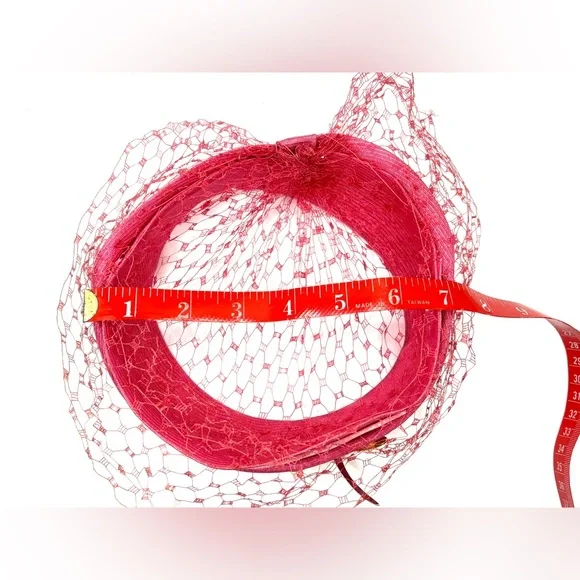 Vintage 1950s/1960s Halo Birdcage Fascinator Hat - Picture 10 of 10